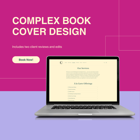 Complex Book Cover Design